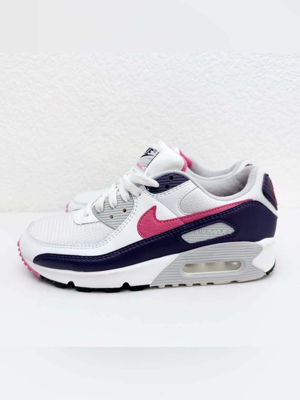 NIKE Air Max 90 Retro “Eggplant” Sneakers Women’s Size 9 • Excellent Condition
